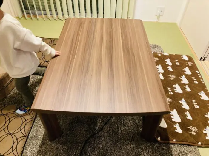 オススメ冬家電|片付けないで使える継脚式モダンコタツDCM-03T オススメ冬家電|片付けないで使える継脚式モダンコタツDCM-03T